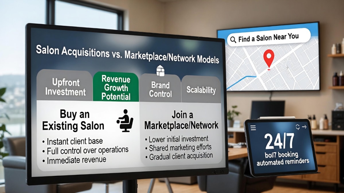 Salon Acquisitions & Growth: Is Buying or Joining a Network Right for You in 2026?