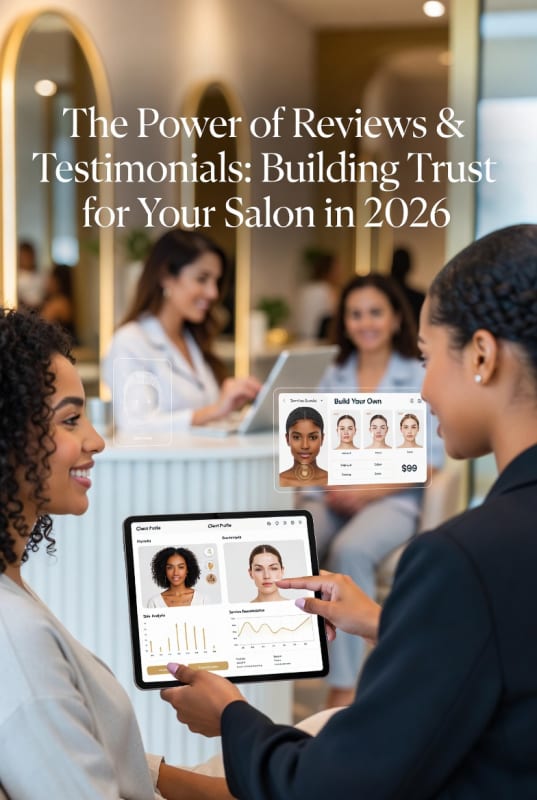 The Power of Reviews & Testimonials: Building Trust for Your Salon in 2026