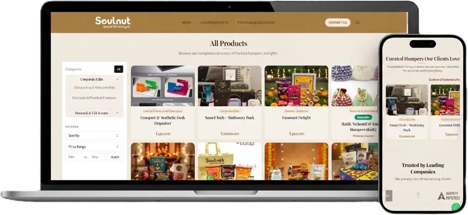 The Soul Nut Website Preview
