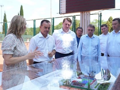 Вениамину Кондратьеву презентовали проект новой теннисной академии в Сочи