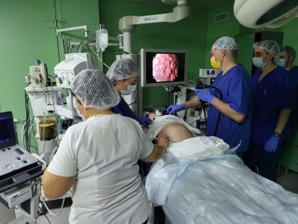 Врачи в Краснодаре избавили беременную пациентку от непроходимости пищевода с помощью эндоскопической операции