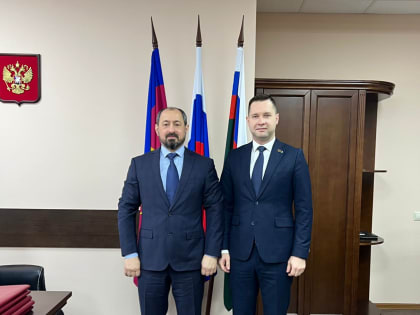 Начальник Управления Министерства юстиции Российской Федерации по Краснодарскому краю Игорь Бабаев провел рабочую встречу с генеральным директором Фонда развития Краснодарского кра