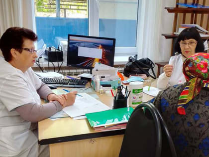 124 жителя Новорождественской побывали на Дне здоровья