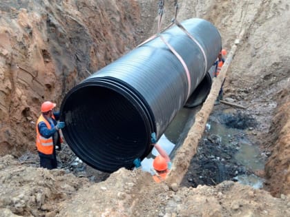 К новому детсаду в х. Ленина прокладывают 492 м инженерных сетей