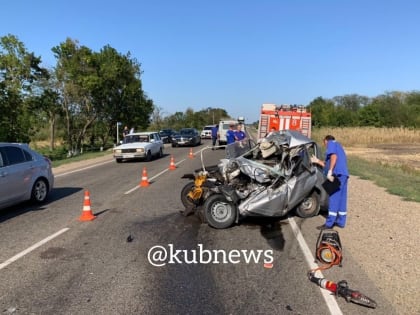 В Краснодарском крае в жестком ДТП с зерновозом погиб житель Донецка