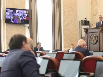 В кубанском парламенте состоялось собрание фракции партии «Единая Россия»