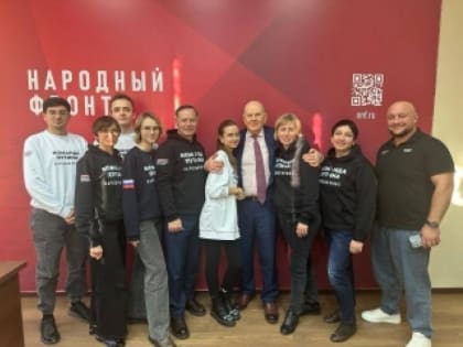 ​Владимир Порханов принял участие в сборе подписей в поддержку выдвижения Владимира Путина