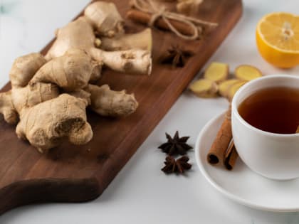 Имбирный чай: нормализует сахар, давление и пищеварение, а также снимает болевой синдром
