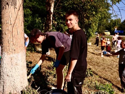 Экологическая акция в Тихорецке: празднование двух юбилеев
