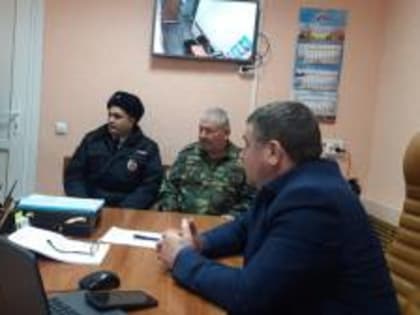 Сотрудники полиции Староминского района приняли участие в совете профилактики