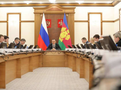 Совещание губернатора: строительство многоквартирных домов в Геленджике