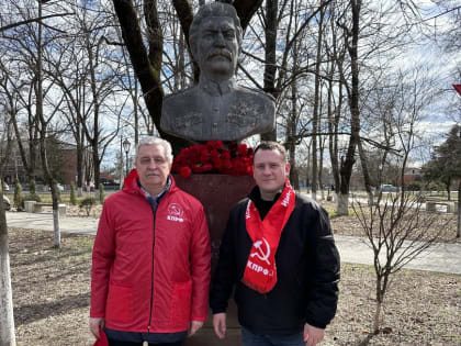 Секретарь крайкома КПРФ А. Сафронов – об инициативе тихорецких коммунистов по увековечению памяти Сталина