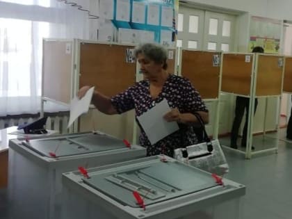 В Лабинском районе на 18:00 на избирательные участки пришли более 65% избирателей