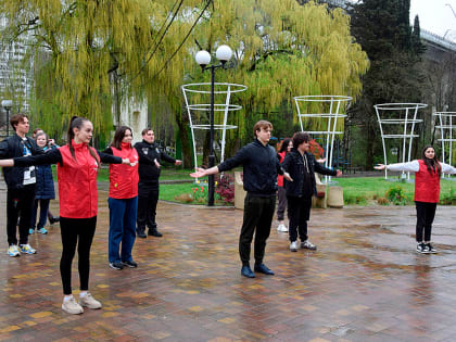 В Сочи во Всемирный день здоровья провели акцию «Будь здоров»