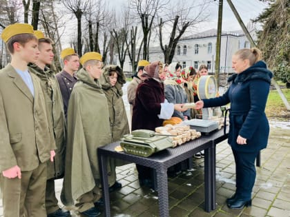 Всероссийская акция «Блокадный хлеб» прошла в селе Первореченском