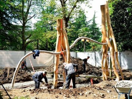 В Сочи идёт монтаж первых в России научных площадок