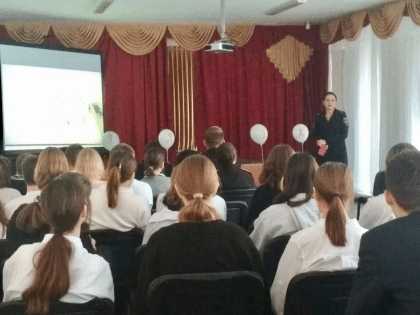 В День борьбы со СПИДом полицейские провели тематическое мероприятие среди молодежи