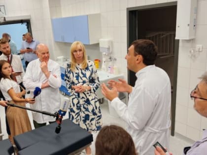 В Краснодаре состоялось открытие первого этапа второй очереди ККБ №1