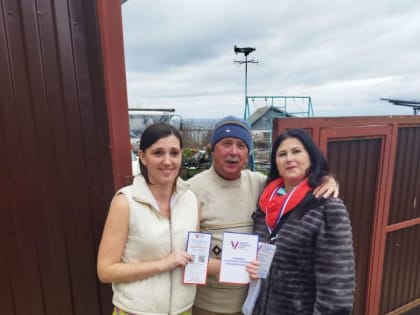 Члены  избирательных комиссий продолжают поквартирный обход своих участков