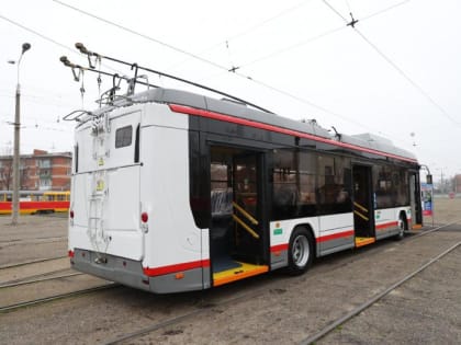 ​Новые троллейбусы с увеличенным запасом автономного хода тестируют в Краснодаре