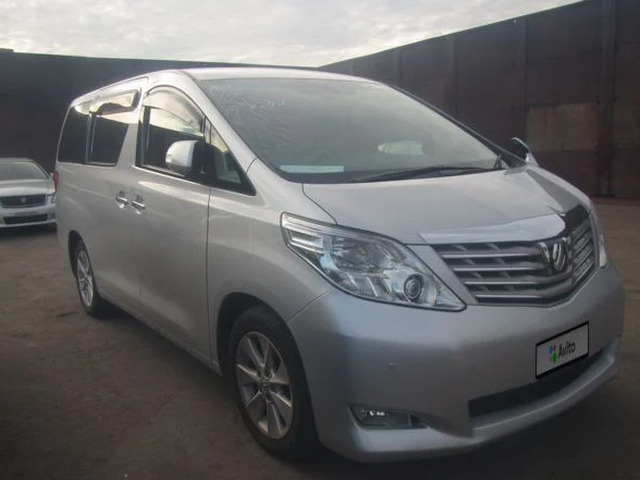 Тойота альфард с пробегом левый руль. Toyota Alphard 2010.