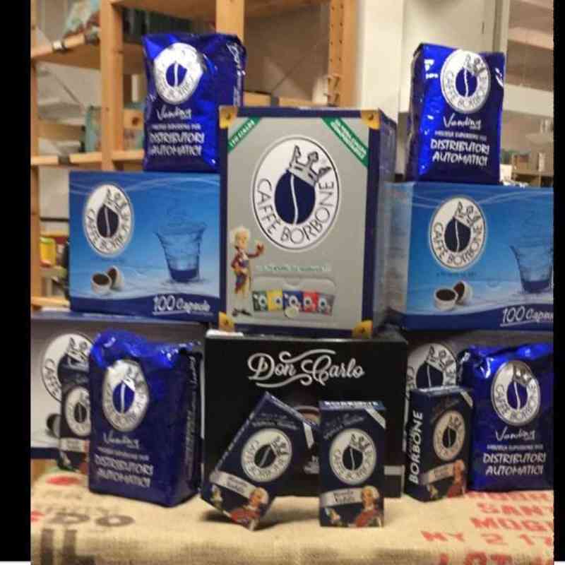 CAFFÈ BORBONE - MISCELA ROSSA - Box 50 CAPSULE COMPATIBILI BIALETTI da 6g