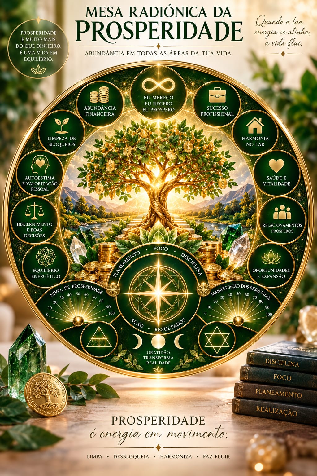 Mesa Radiónica da Prosperidade