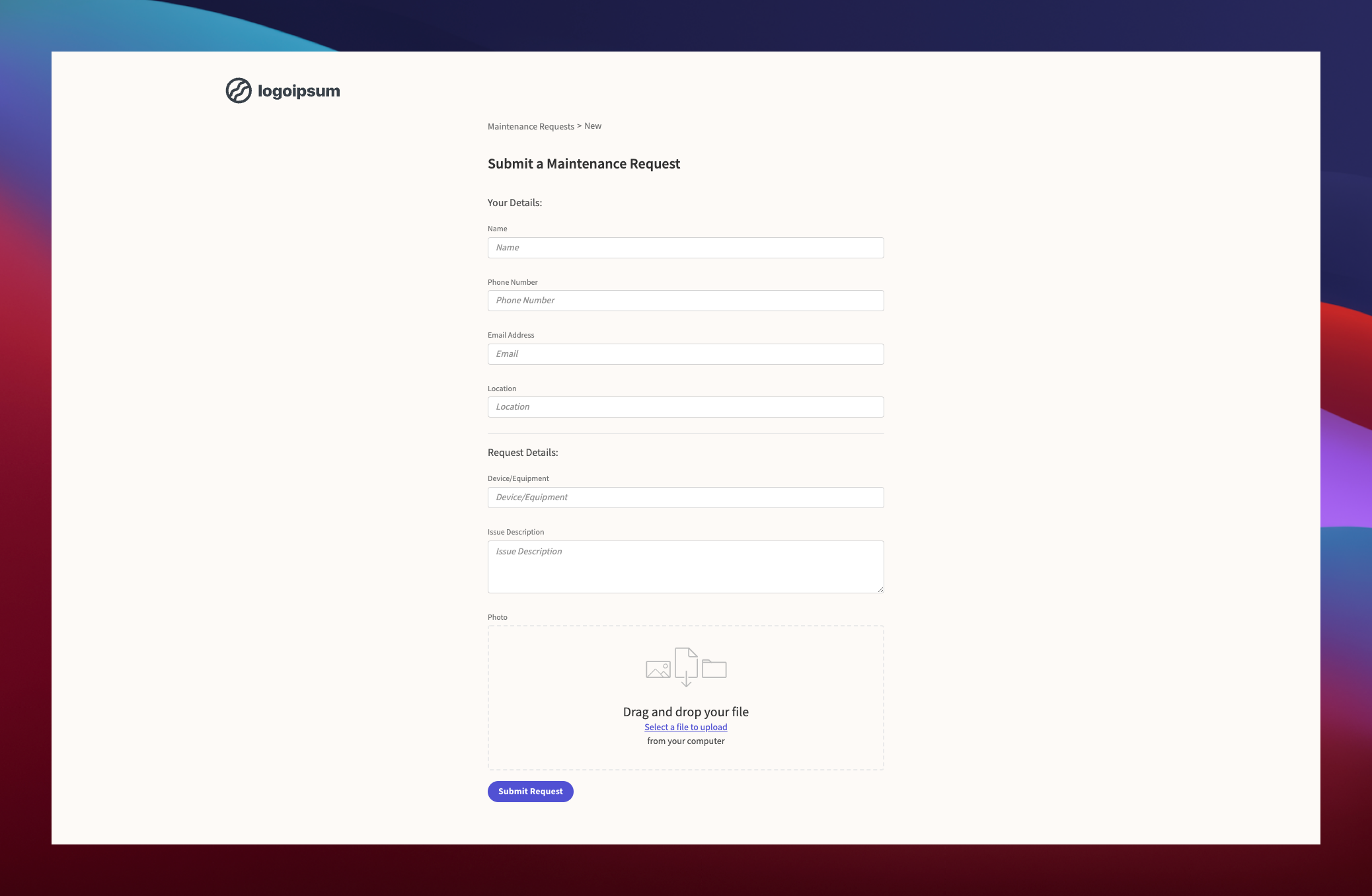 maintenance-request-form-template-budibase-digital-forms