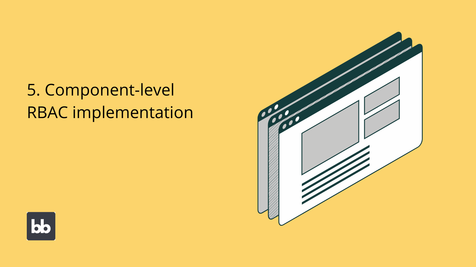 Component level RBAC implementation