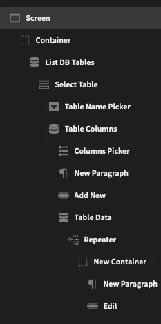 Component Tree