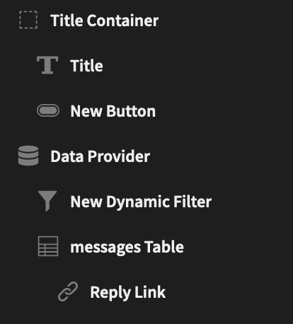 Component Tree