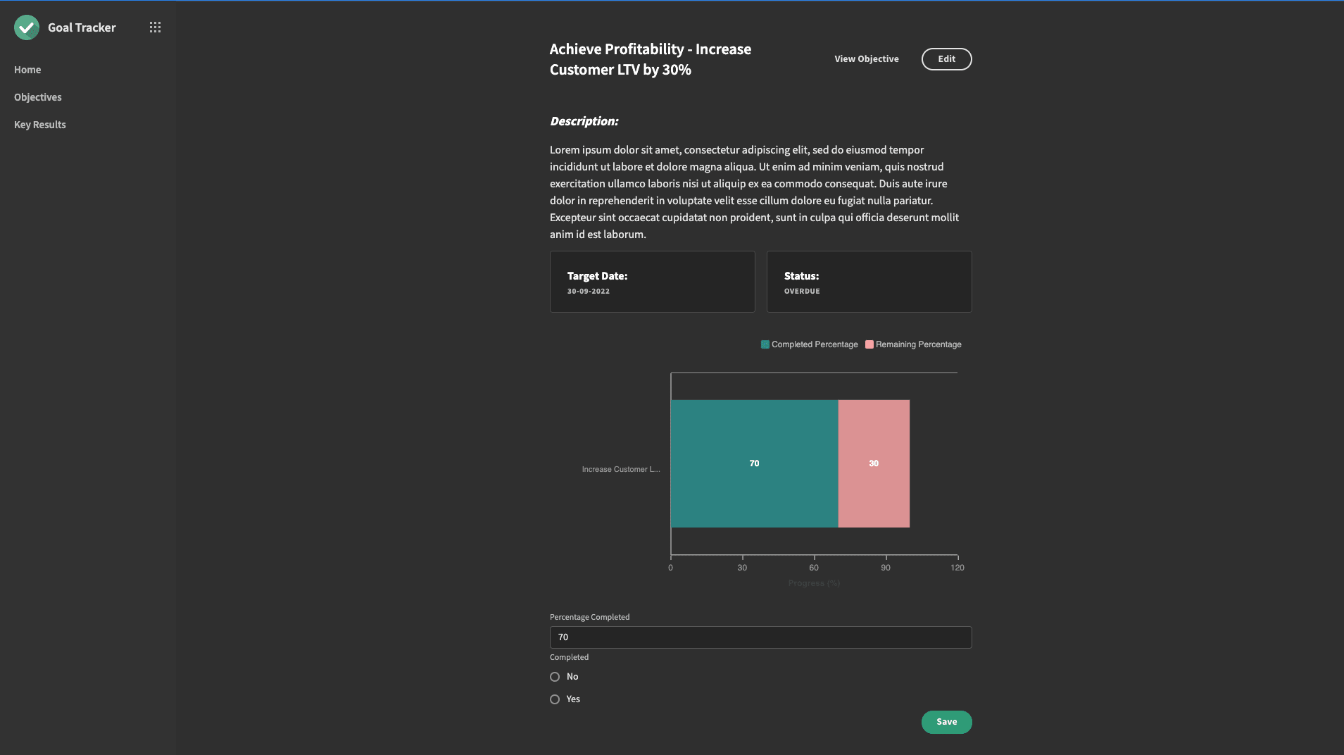 OKR Tracker