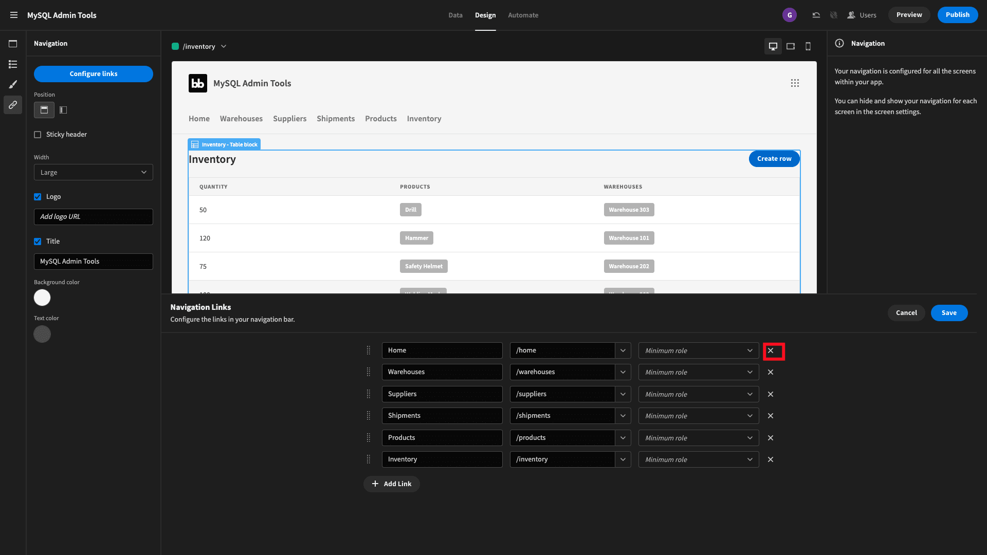 MySQL Admin TOols