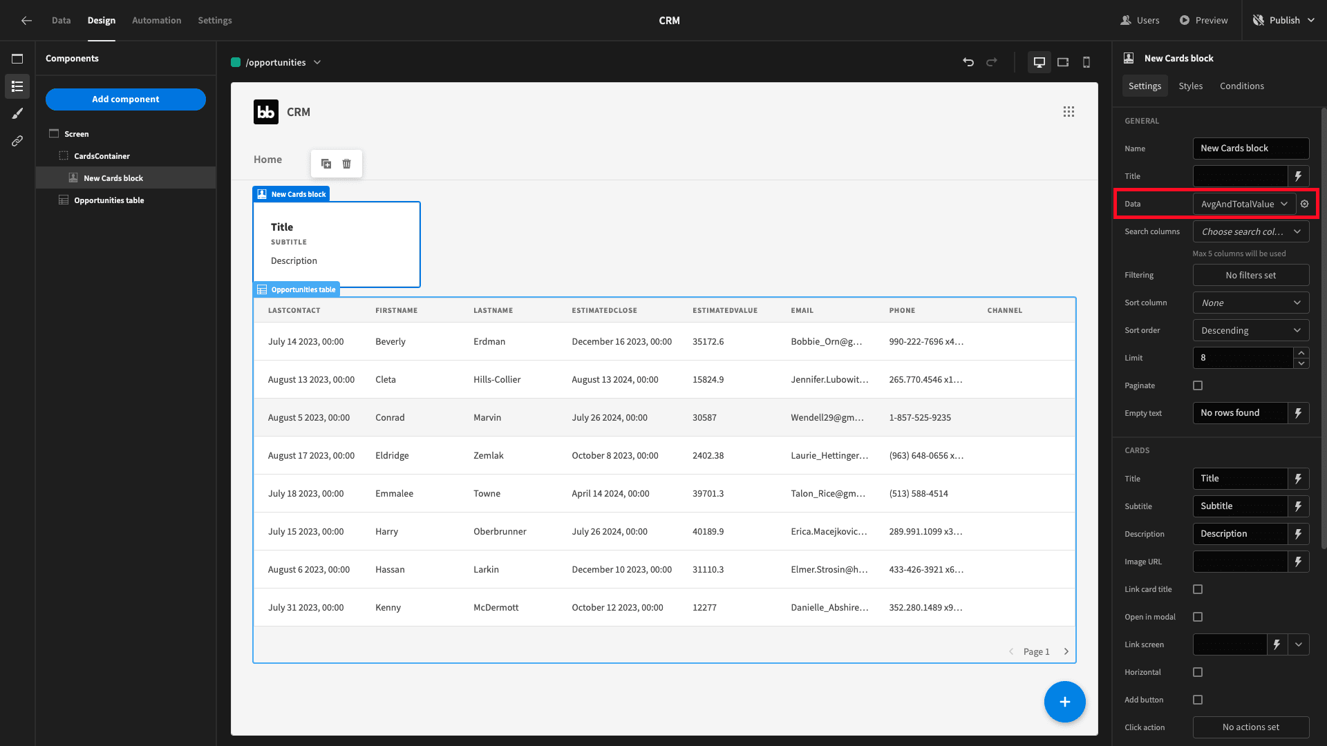 How to build a dashboard