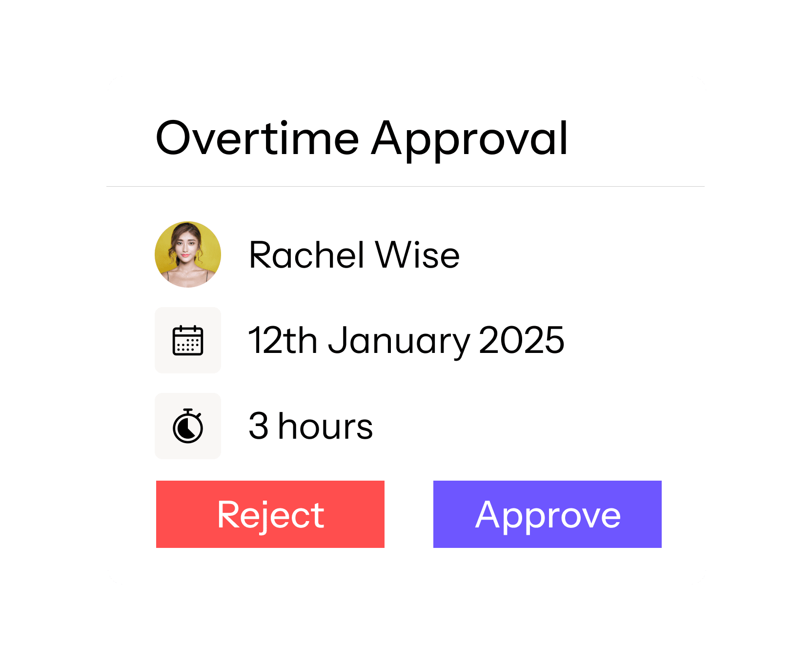 overtime request approval flow