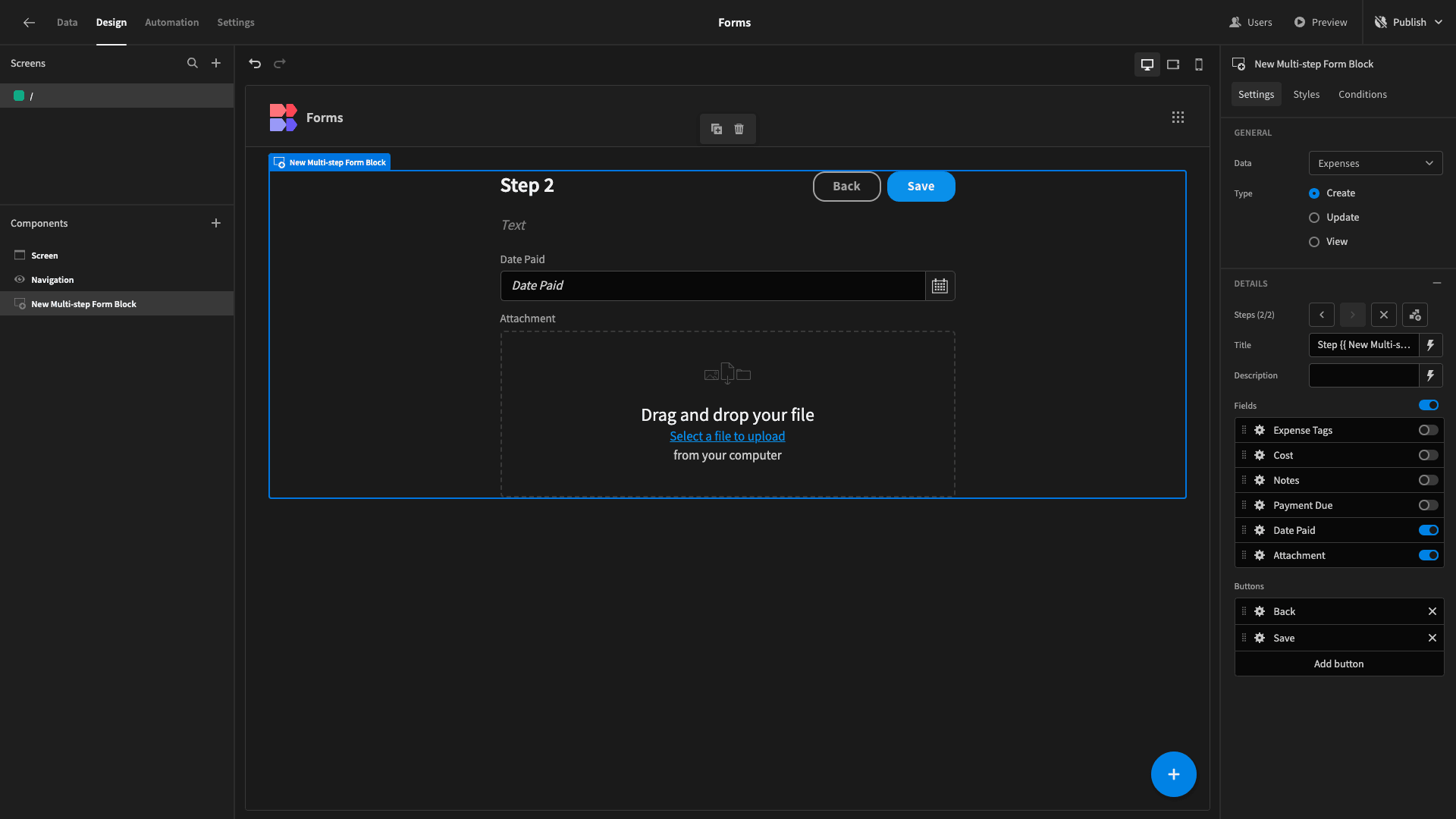 gui design - Form Button Order (Save/Back/Next) - User Experience