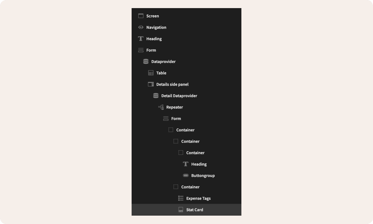 Old Budibase bindings required nesting