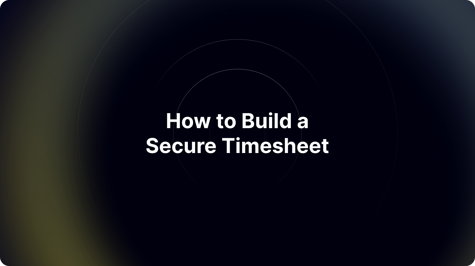 Timesheet
