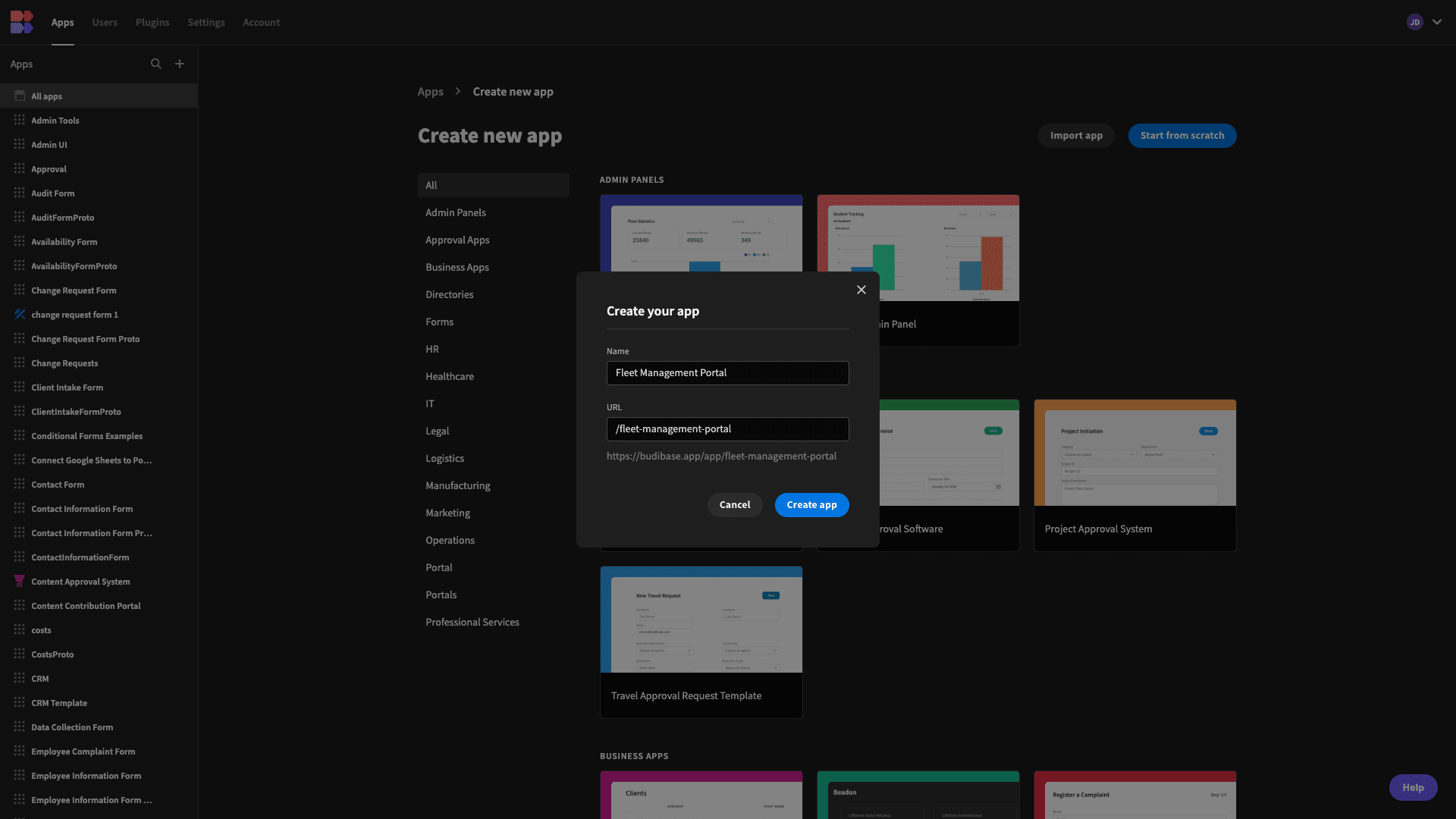 Fleet Management Portal