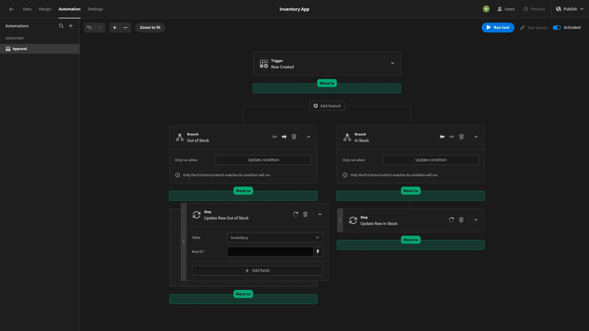 Budibase Automations