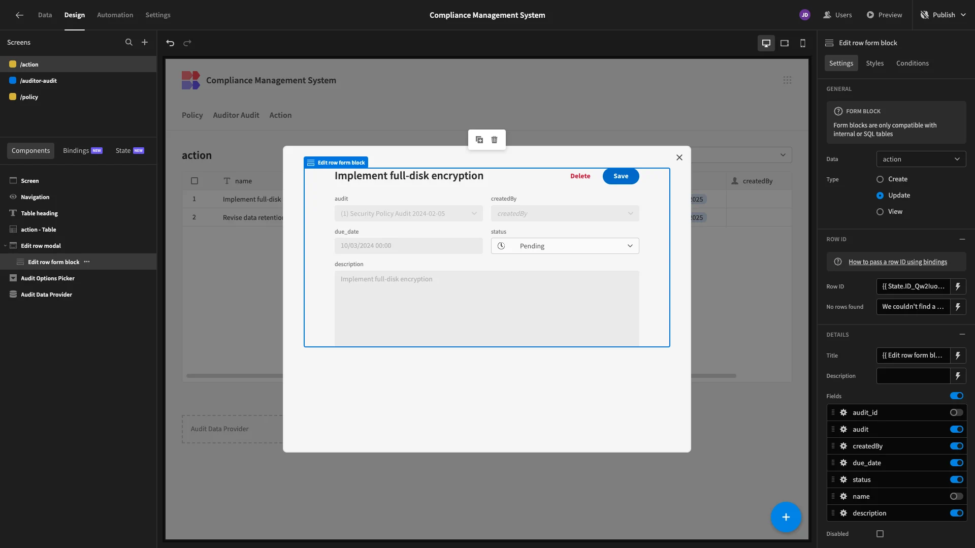 Compliance Management System