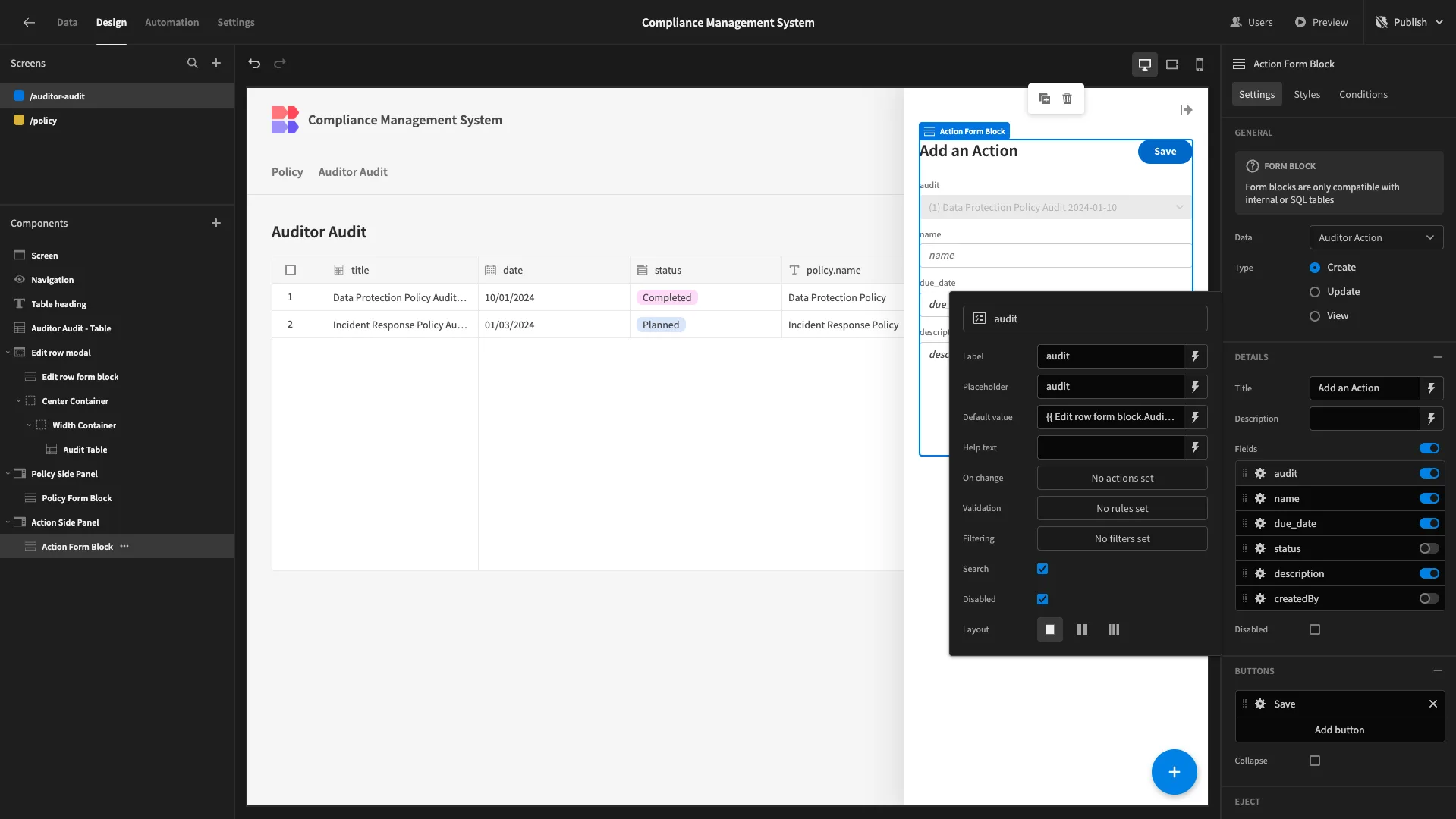 Compliance Management System
