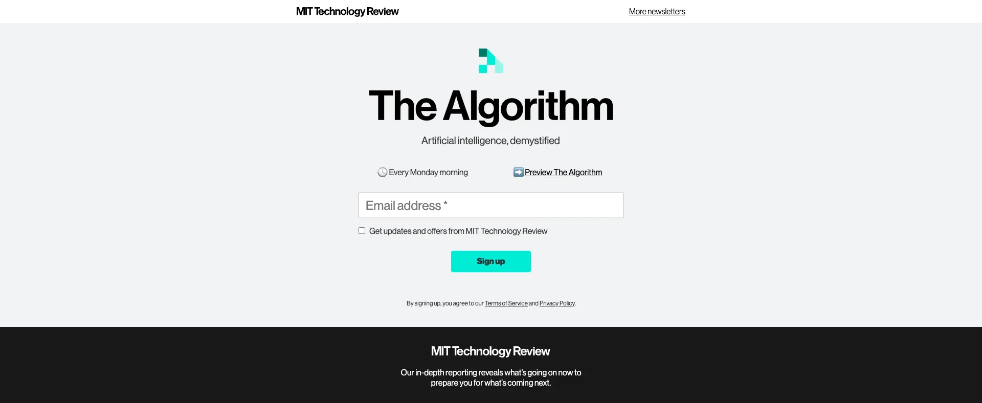 The Algorithm IT Newsletter