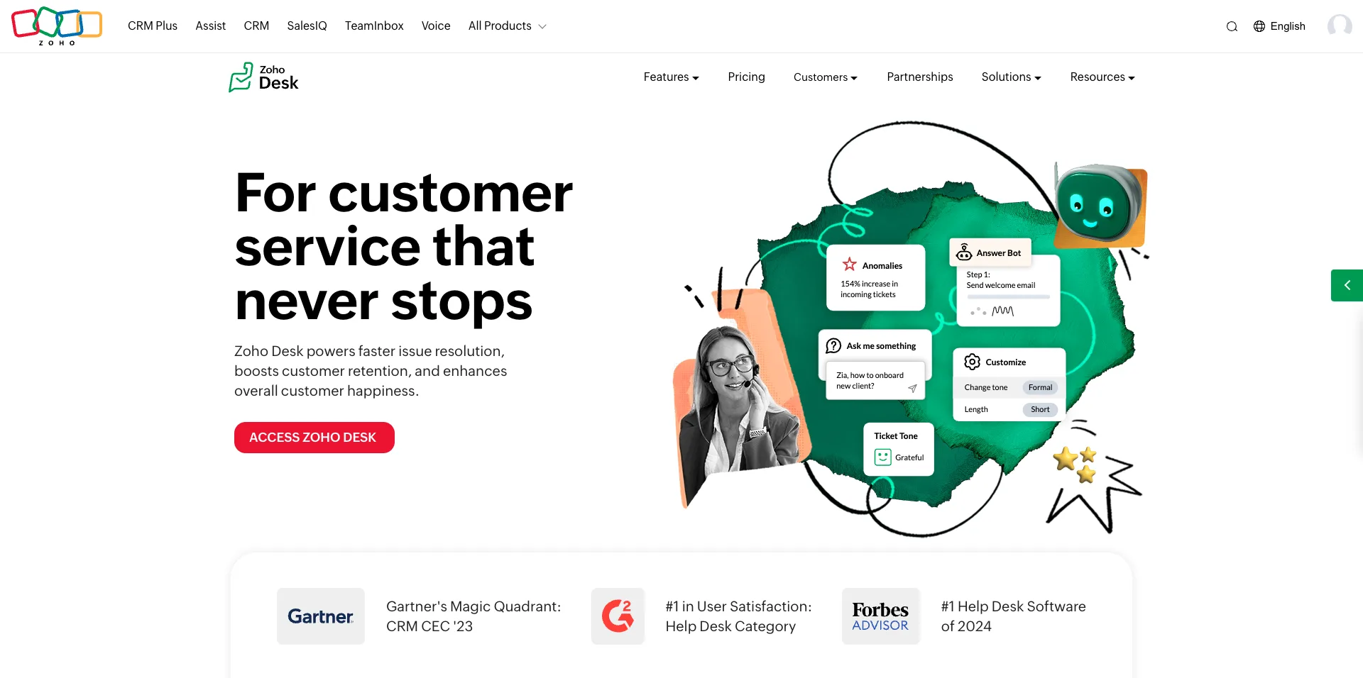 Zoho Desk