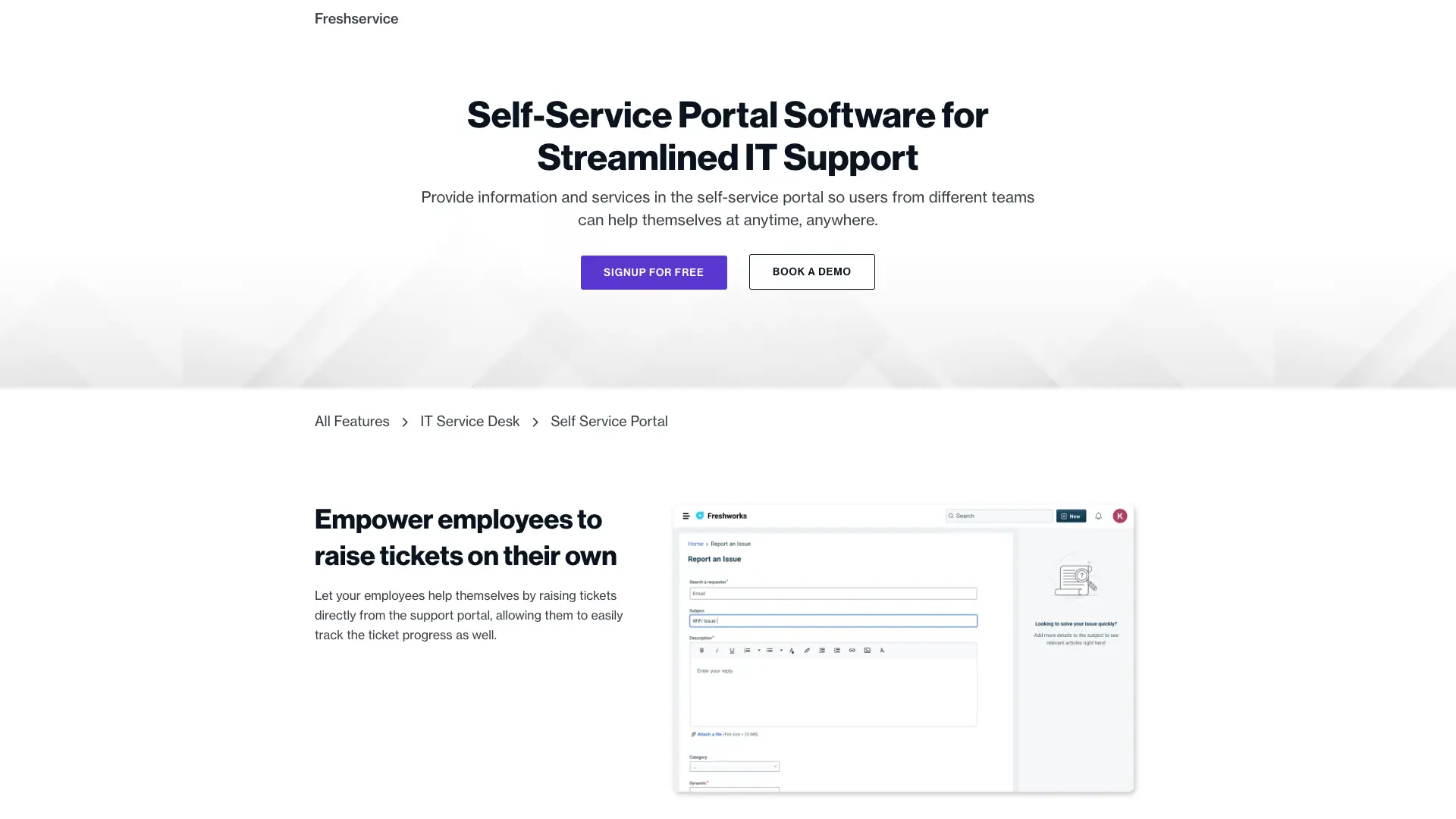 FreshService vs ServiceNow