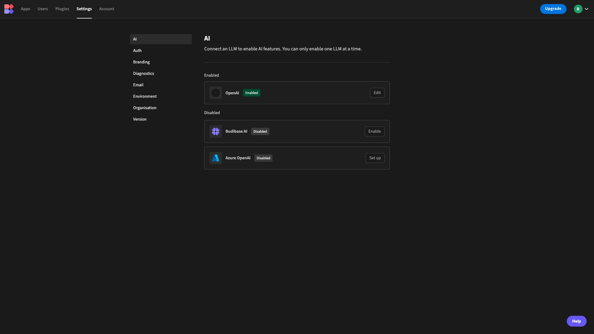 AI Config