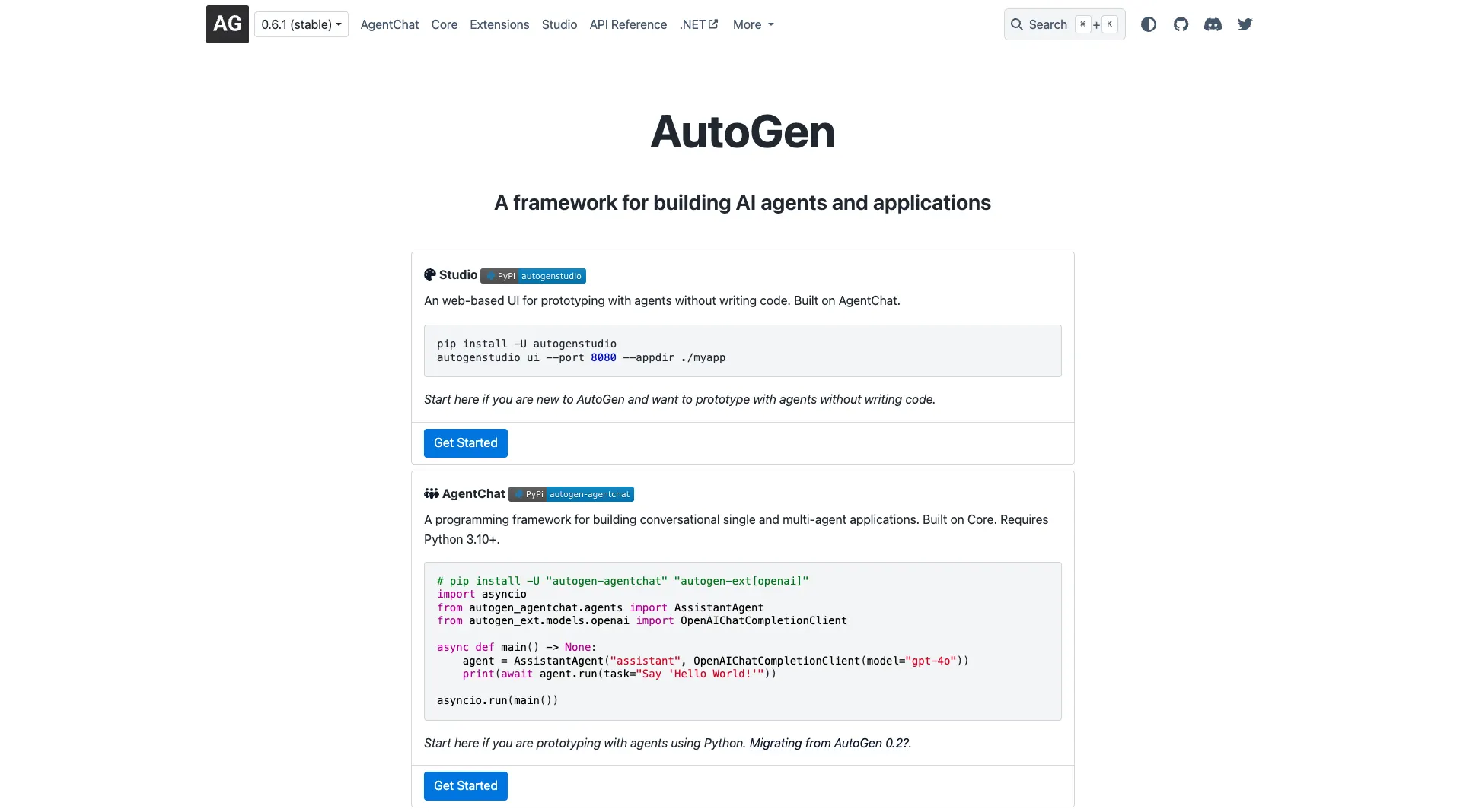 AutoGen vs LangChain