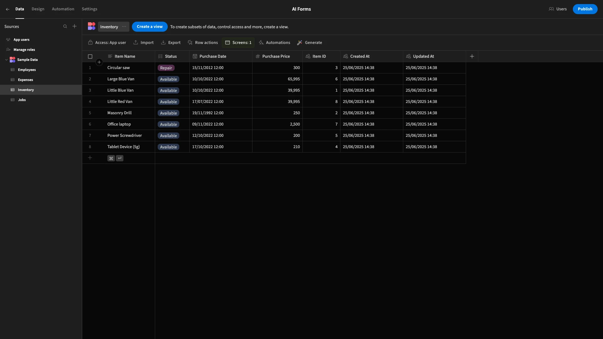 Database