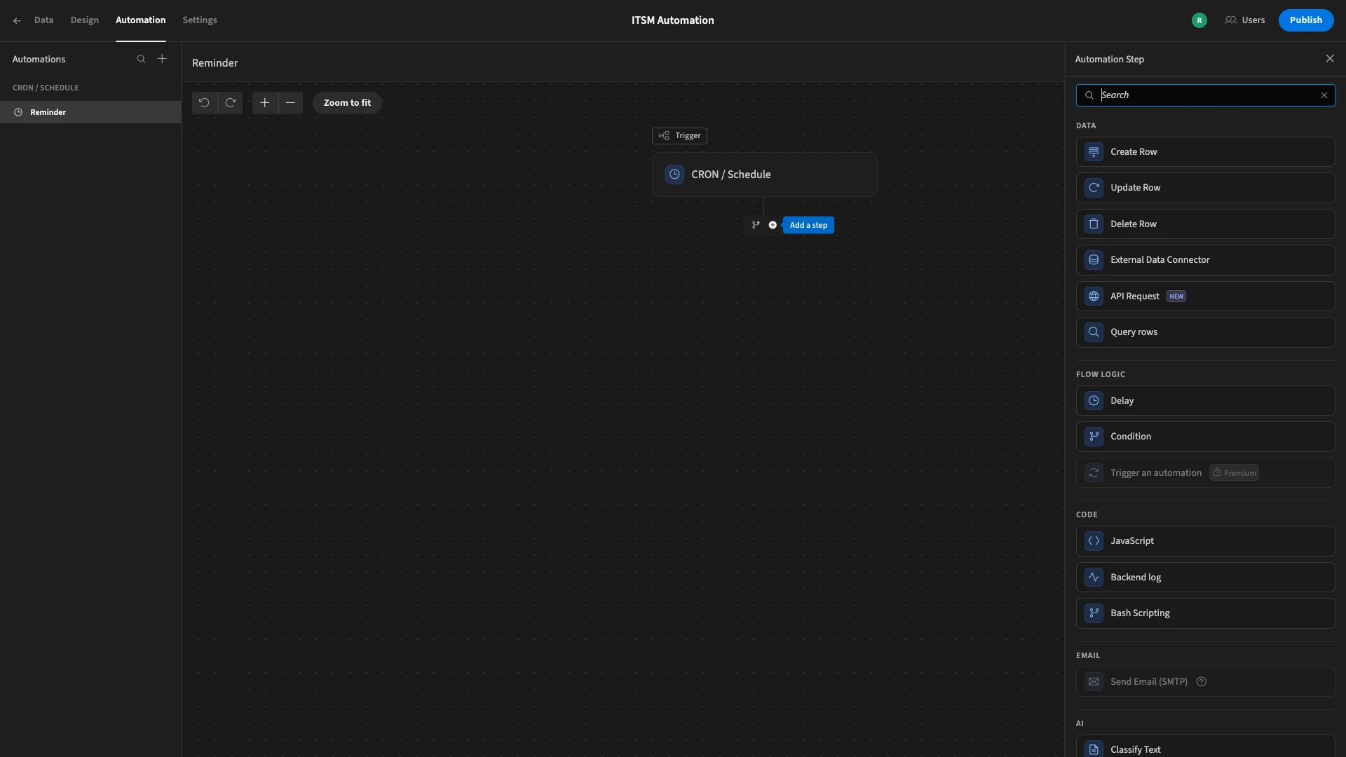 Add Step