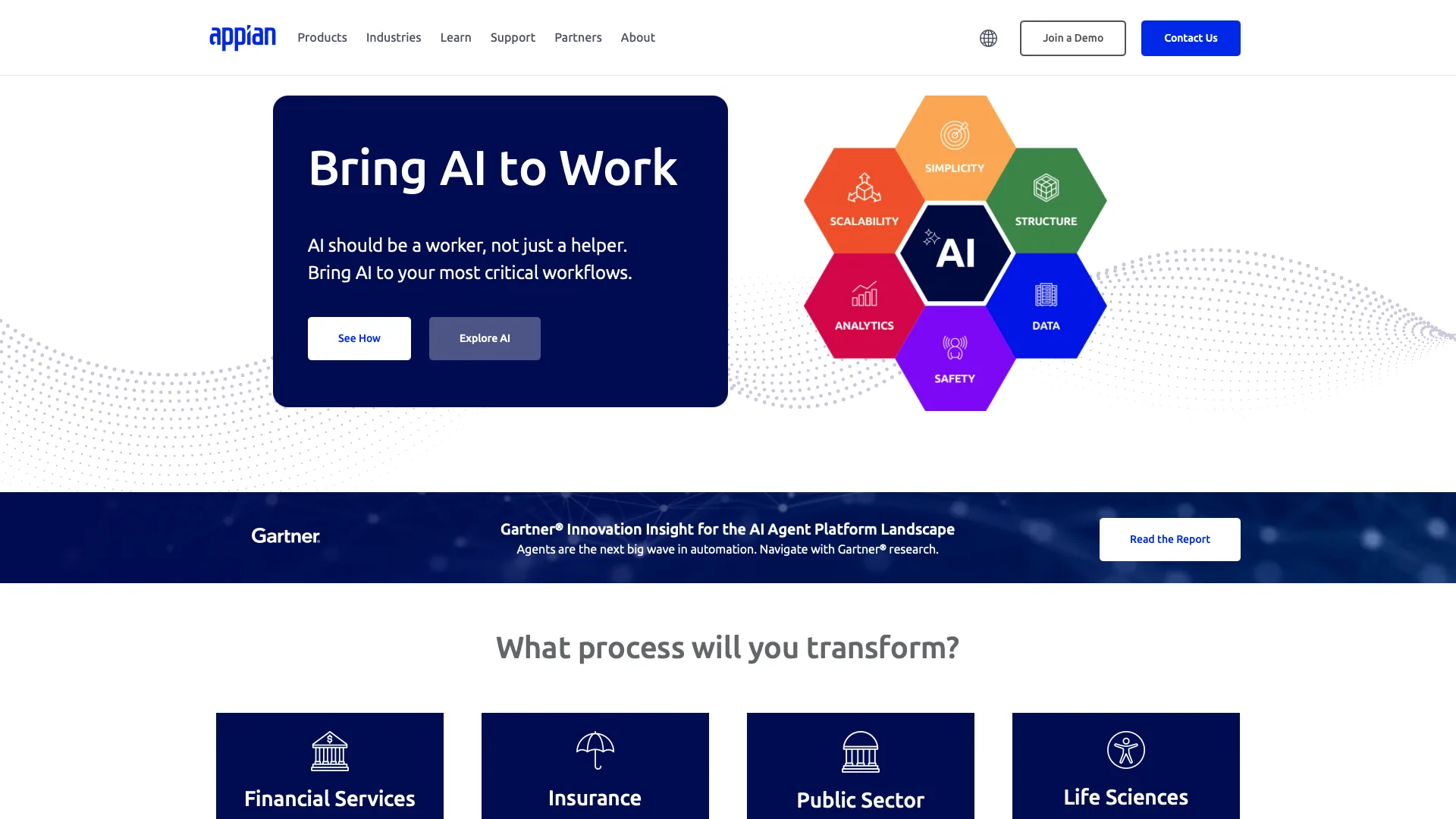 Appian website